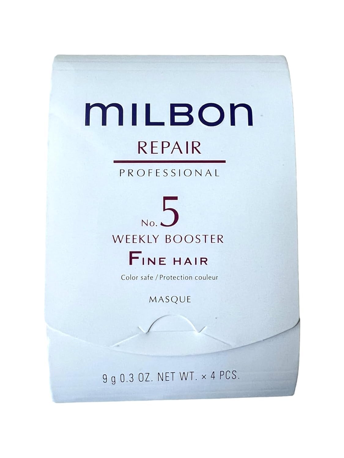 Milbon Repair No.5, bouteille du booster hebdomadaire renforçant et scellant la cuticule.