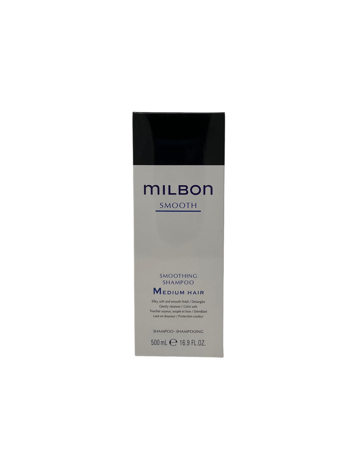 Milbon Shampoing Lissant – bouteille en silhouette, pour des cheveux plus doux et faciles à démêler