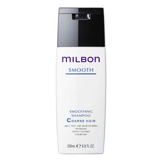 Flacon Milbon Smooth Smoothing Shampoo pour cheveux grossiers, texture lisse et douceur durable