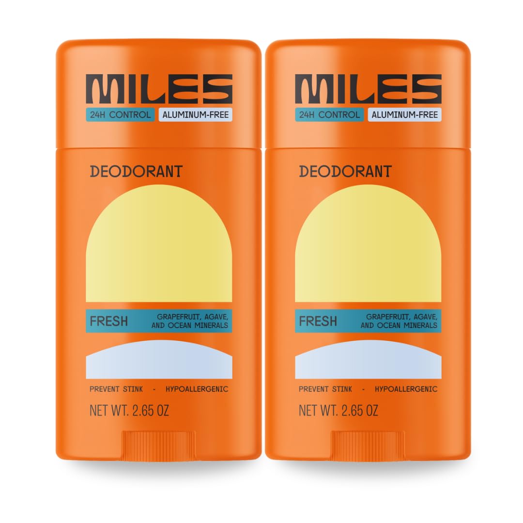 Miles Kids Déodorant, bouteille frais — fraîcheur durable pour les activités quotidiennes