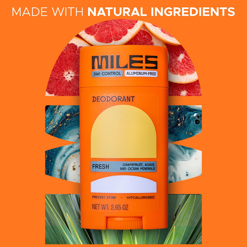 Miles Kids Déodorant Sans Paraben Sans Alcool — composition naturelle et hypoallergenique