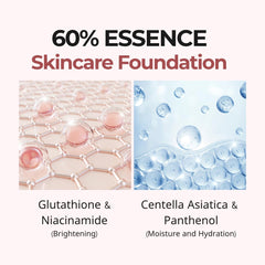 MILKTOUCH Cushion Foundation application avec eponges douces pour un rendu homogène.