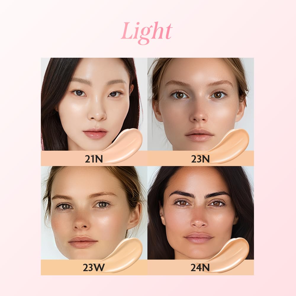 MILKTOUCH Cushion Foundation hydratation 60pourcent pour un teint lumineux.