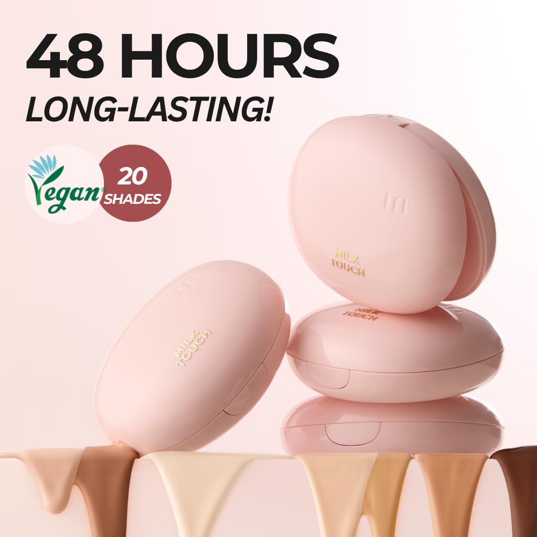 MILKTOUCH Cushion Foundation teinte natural-beige swatch 01 pour visualiser le rendu.