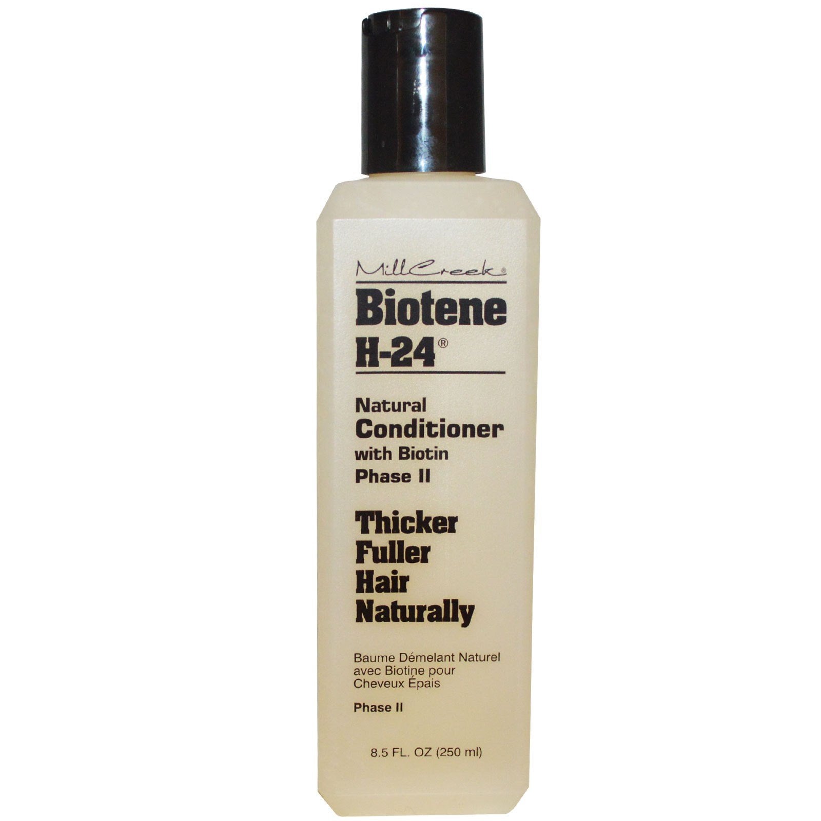 Mill Creek Biotene H-24 Etiquette claire — conseils d'utilisation visibles