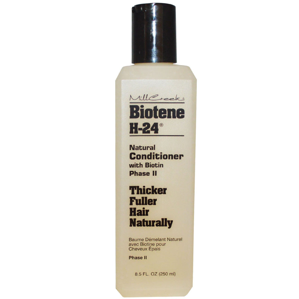 Mill Creek Biotene H-24 Etiquette claire — conseils d'utilisation visibles