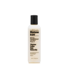 Mill Creek Biotin H24 conditioner bottle for smooth, hydrated hair.