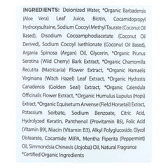 Mill Creek Shampooing biotine ingrédients argan et aloe pour cheveux sains
