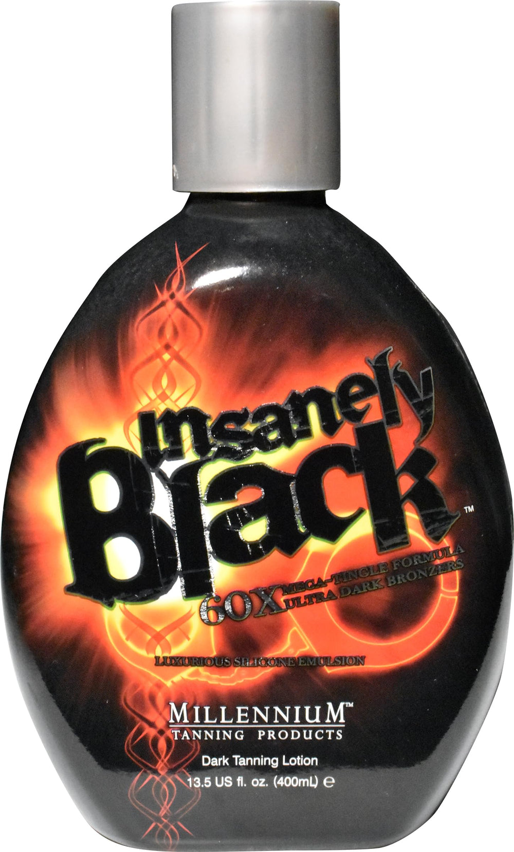 Millennium Tanning Insanely Black 60x – usage à domicile pour un effet rapide et pratique.