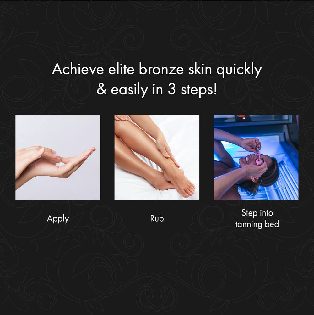 Millennium Tanning Solid Black 100X : bronzage extérieur naturel.