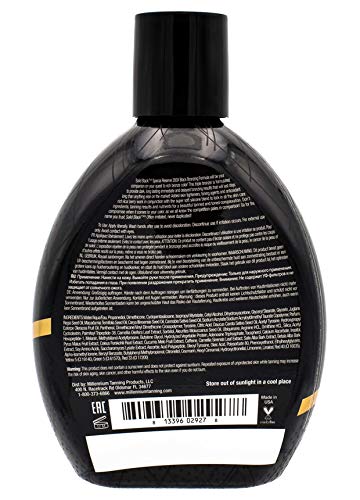 Millennium Tanning Solid Black 200X : bronzage rapide et profond grâce au bronzer riche.