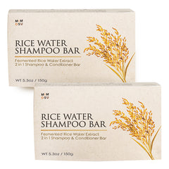 Barre Shampoing Mimosu eau riz fermenté pour cheveux plus forts