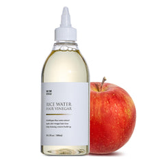 Rinage Mimosu au vinaigre cidre et eau riz, cuir chevelu clarifié.