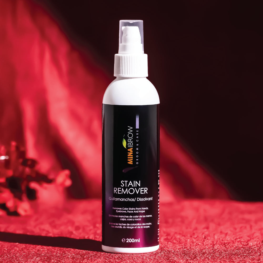 MinaiBrow Mina Detachant Application Rapide – gestes simples après teinture