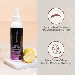 MinaiBrow Mina Detachant Coton - tampon pour corriger les teintures autour des sourcils
