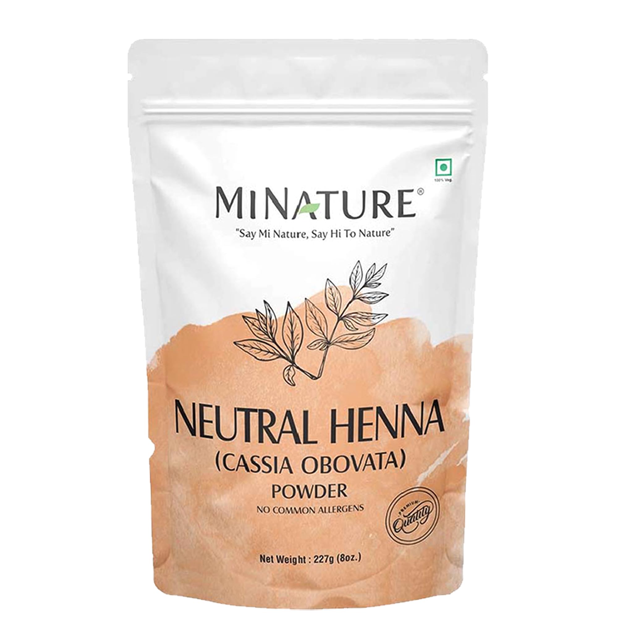 minature poudre Cassia Obovata neutre – soin capillaire sans coloration, texture légère