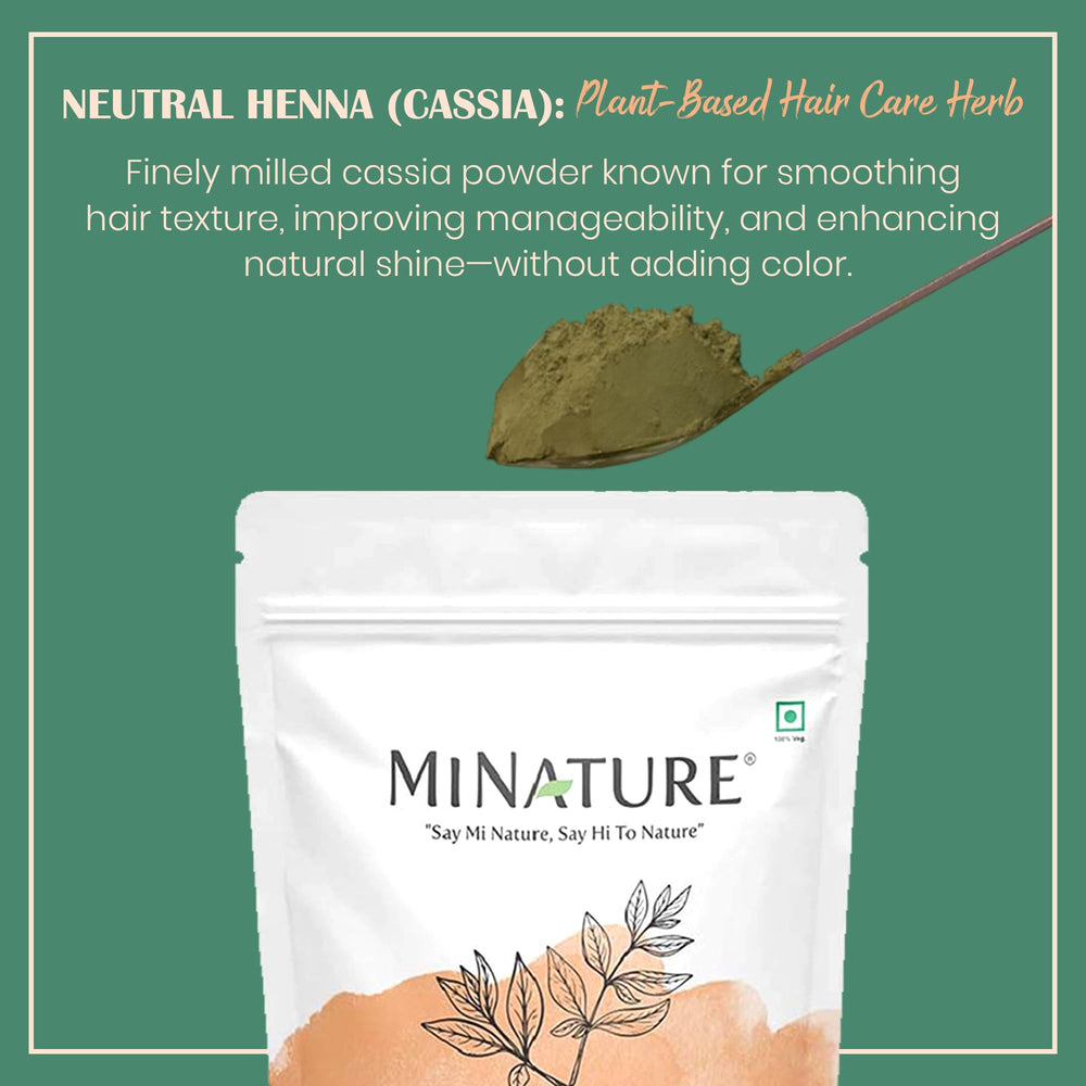 minature poudre Cassia Obovata neutre – application facile pour un conditionnement en profondeur