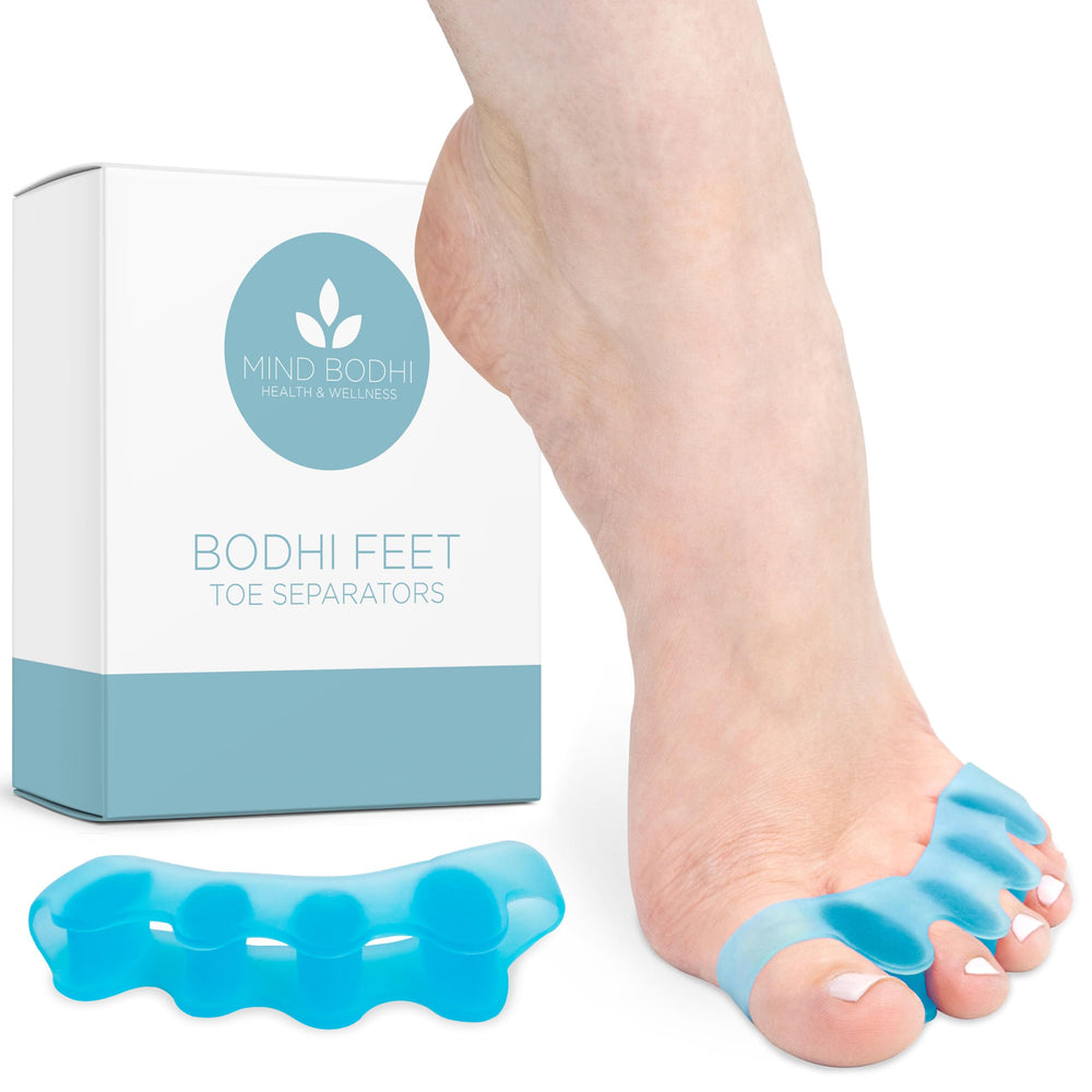 Mind Bodhi séparateurs d’orteils bleu pour un alignement naturel au quotidien