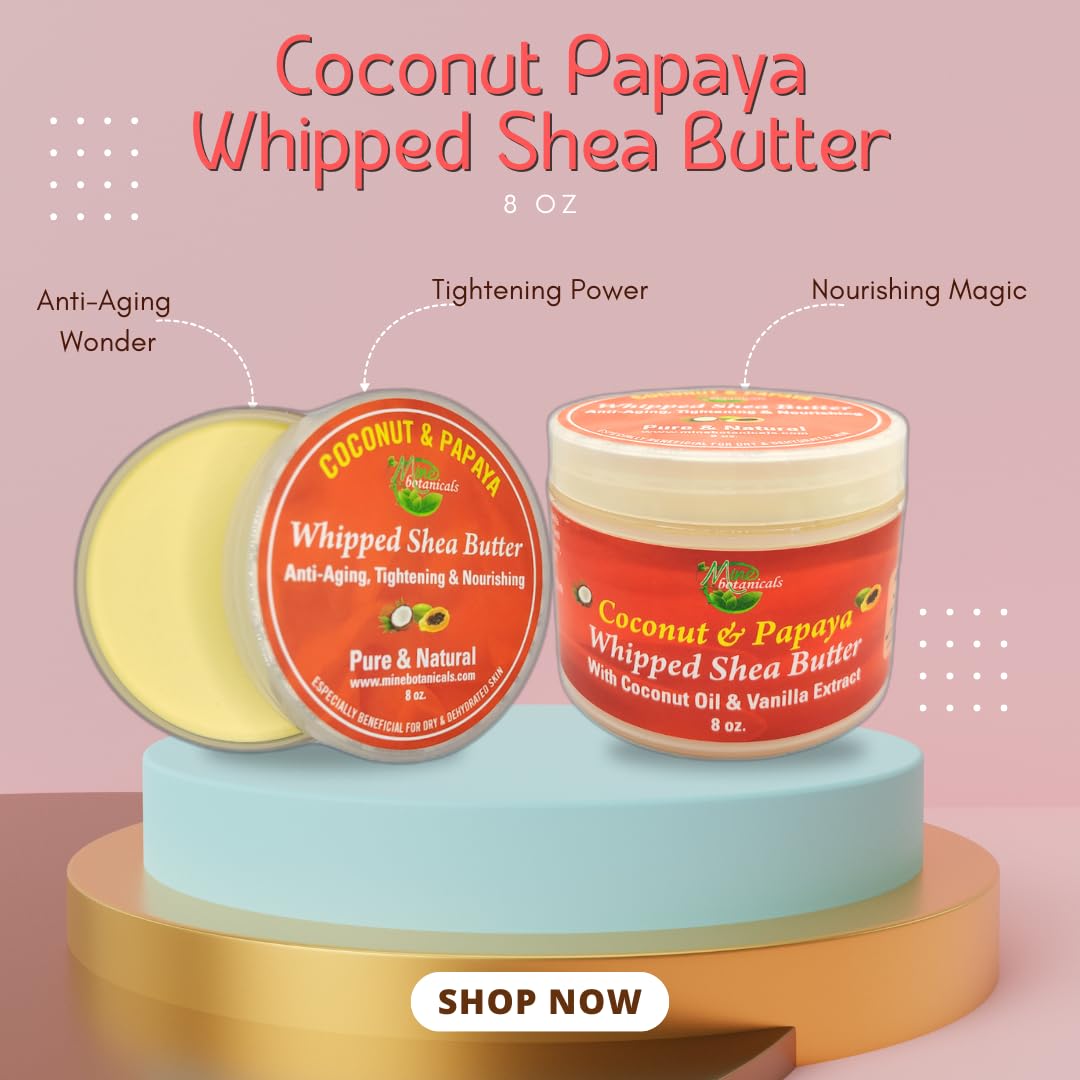Mine Botanicals whipped butter spread demonstrating smooth skin feel and quick absorption.