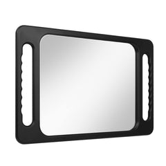 Mineloff Miroir main anti-chute 16x10 noir offre une utilisation sûre en salon.