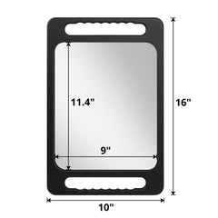 Mineloff Miroir verre hd sans distorsion assure une image nette.
