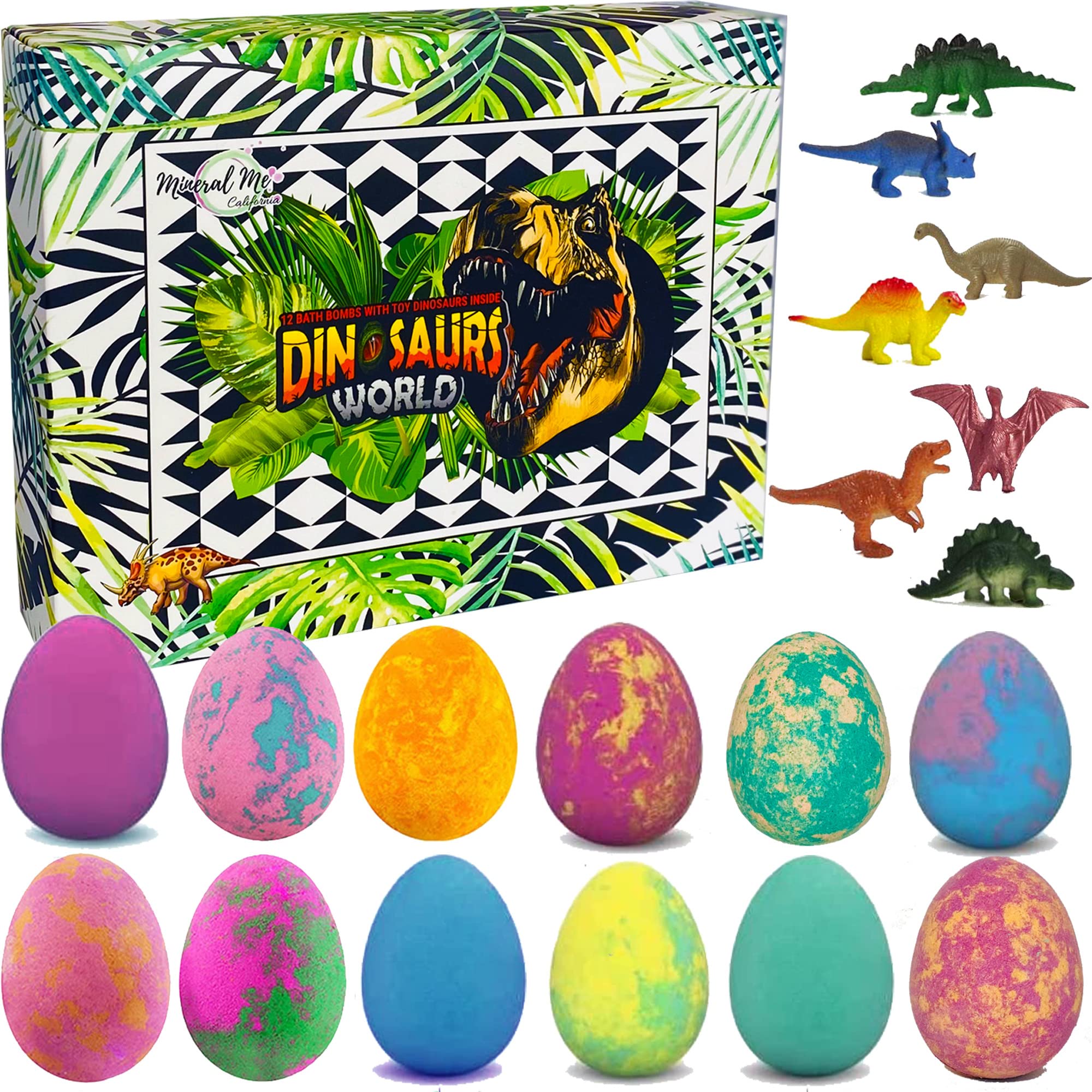 Cadeau dino bain parfait pour enfant et surprise incluse