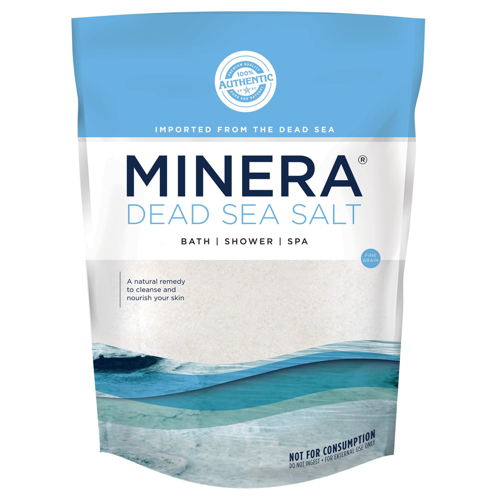 Minera sel mer Morte – grains fins: bain apaisant et nettoyage en douceur