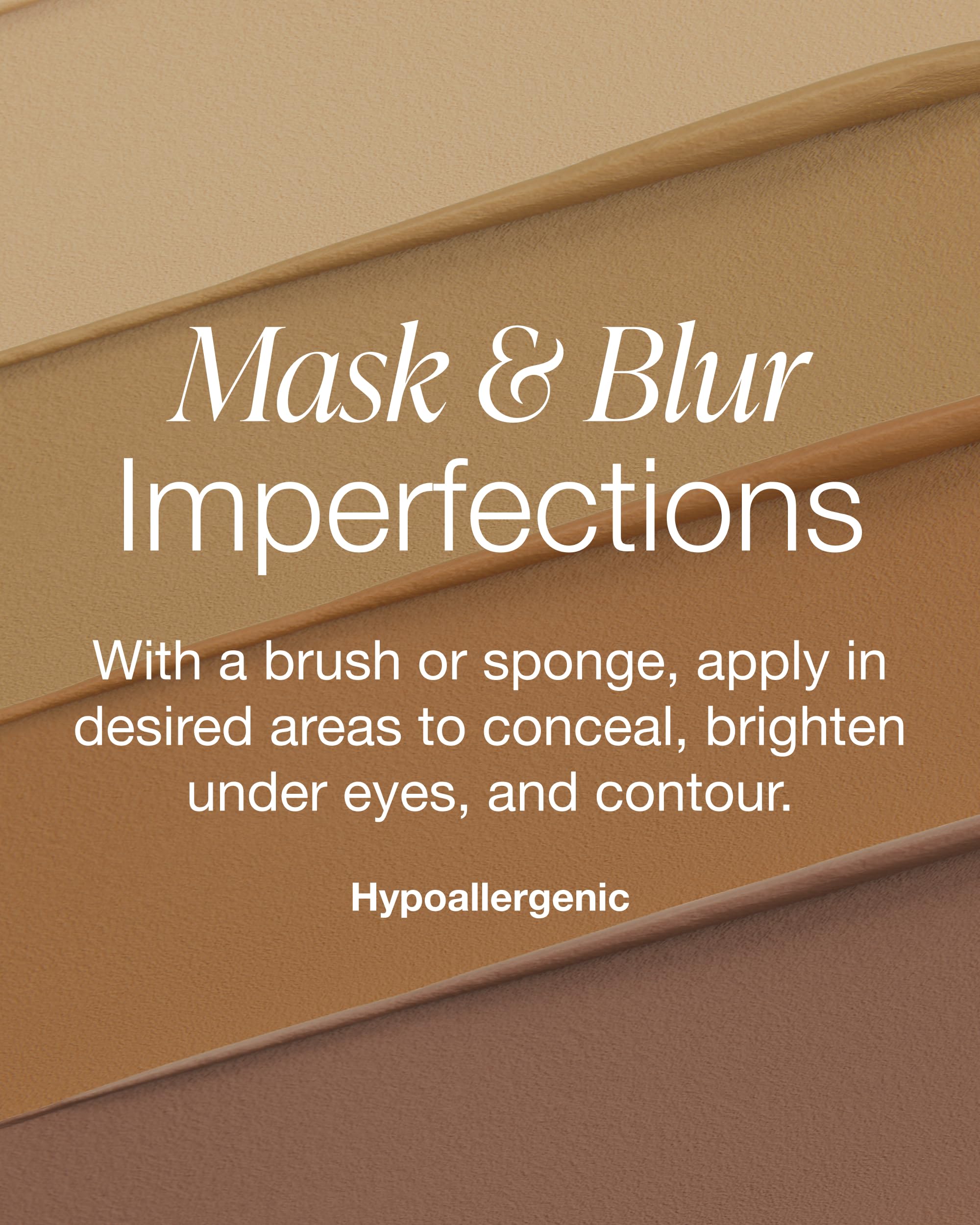 Application au pinceau Mineral Fusion pour une couverture plus dense