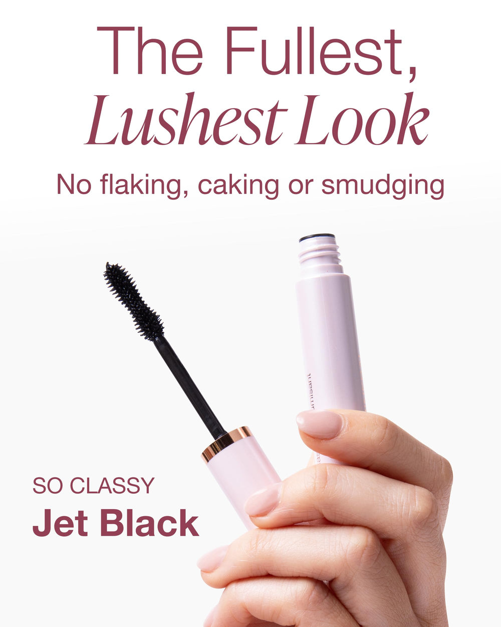 Cils volumineux après l’application du So Classy Volume Mascara.