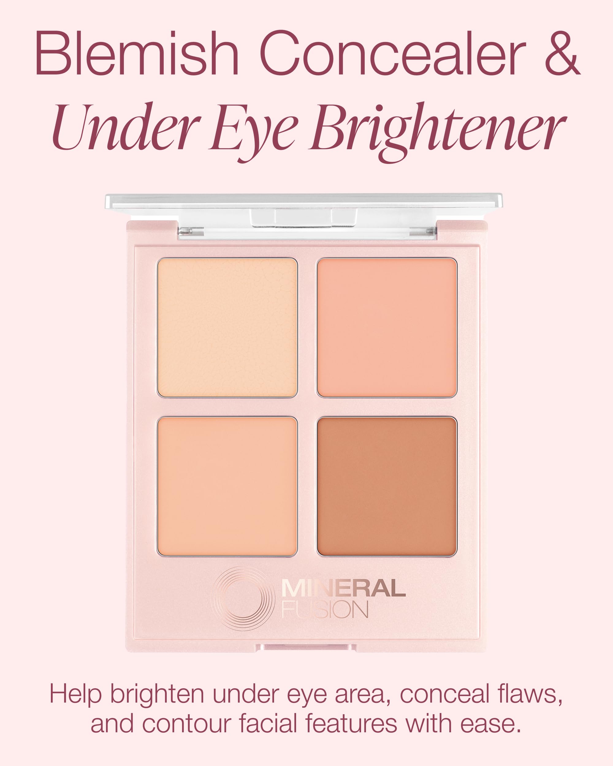 Concealer creme teinte neutre Mineral Fusion couvre imperfections