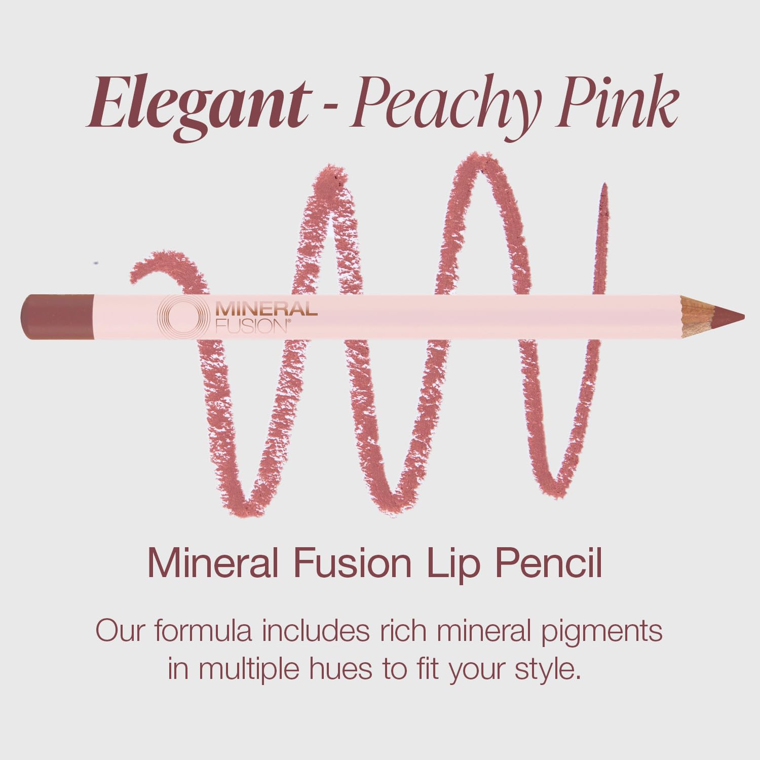 MINERAL FUSION couleur veloutée habillant les lèvres avec fini satinée.