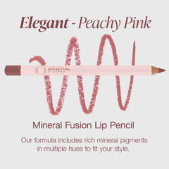 MINERAL FUSION couleur veloutée habillant les lèvres avec fini satinée.