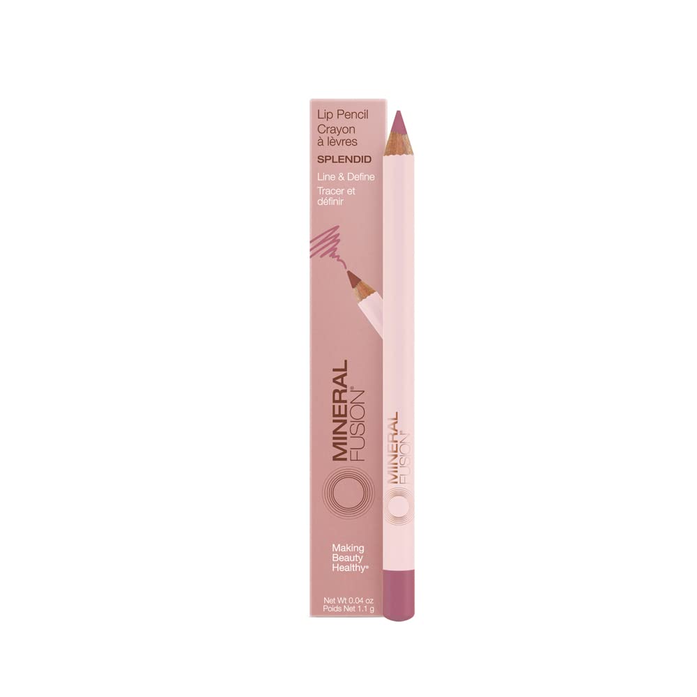 Mineral Fusion Crayon Lèvre Splendide offre une définition précise et contour net.
