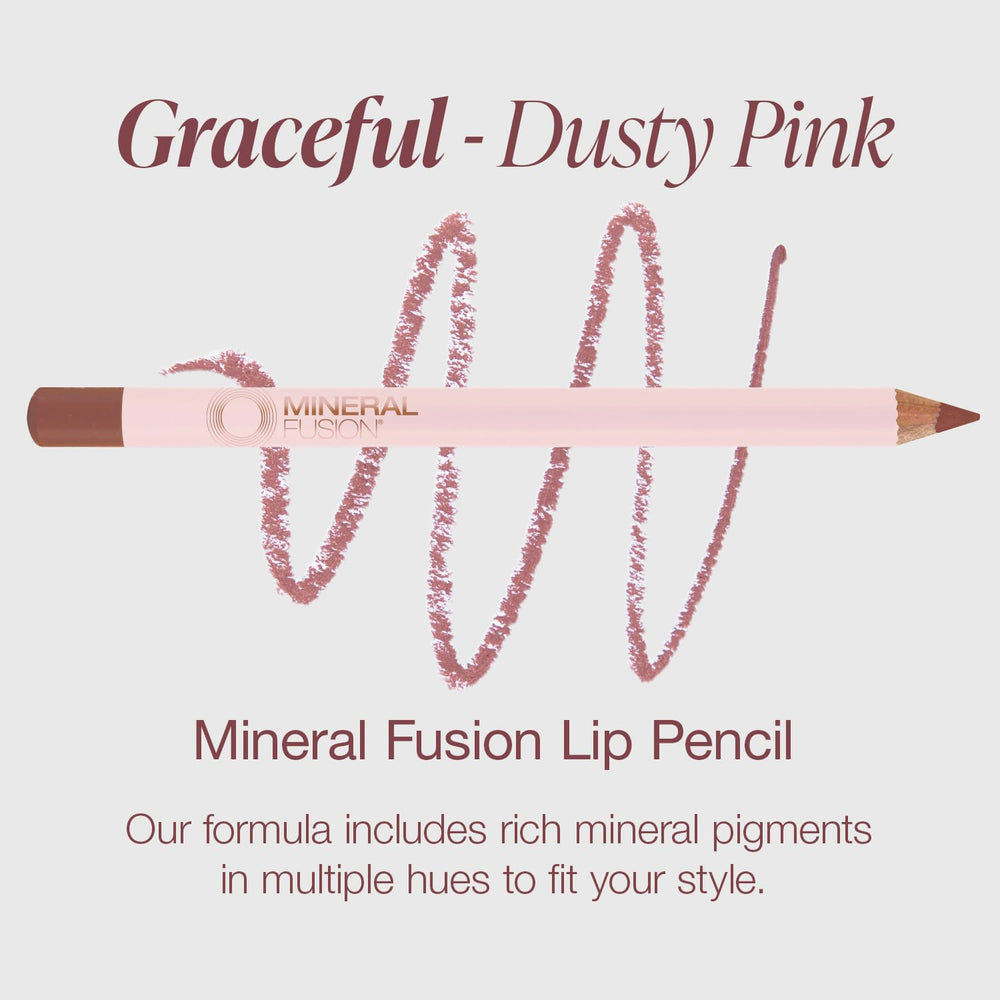 Mineral Fusion Graceful couleur veloutée pour lèvres souples