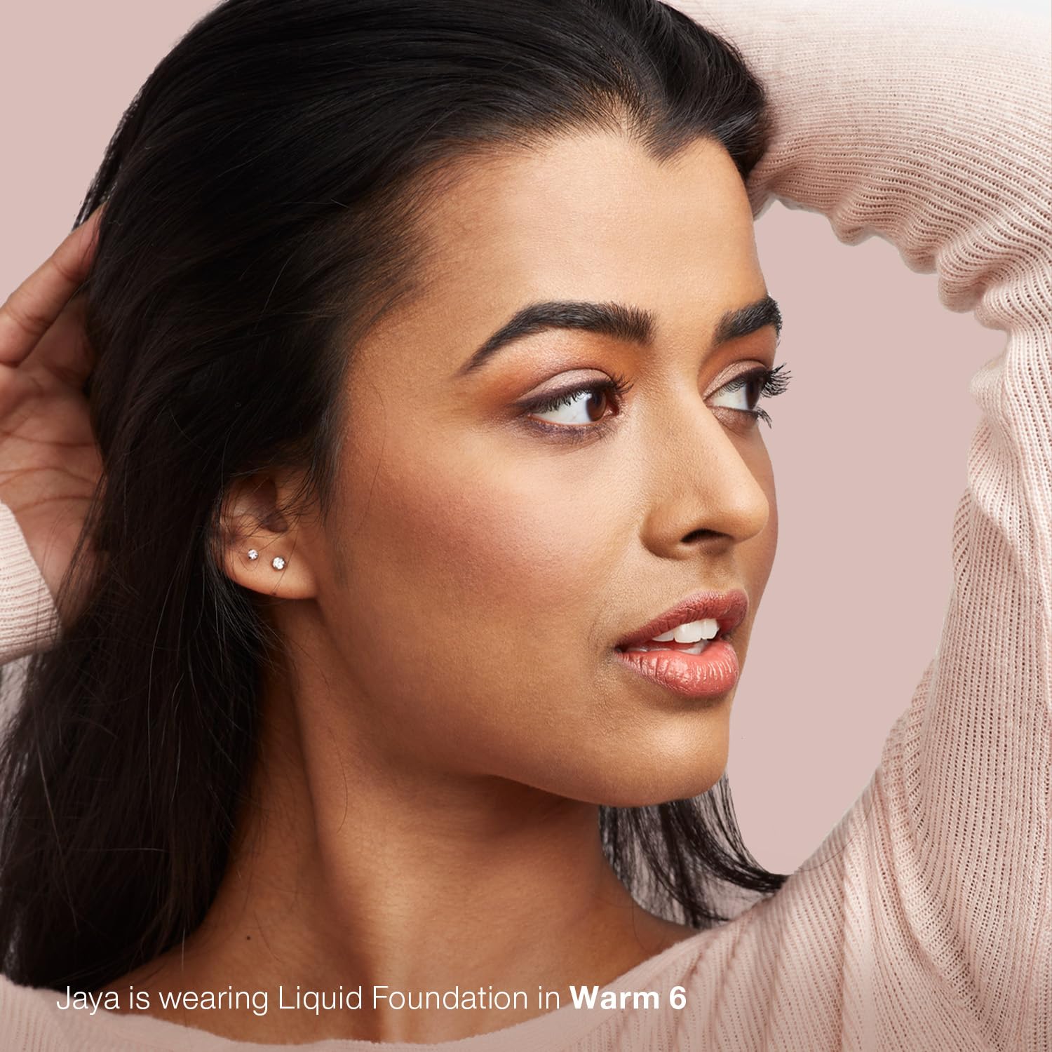 Mineral Fusion foundation packaging tube closeup highlighting cruelty-free labeling.