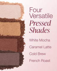 Teinte mate brun foncé de Mineral Fusion Coffee Break pour smoky maîtrisé