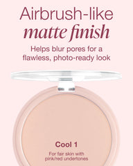 Poudre pressée Mineral Fusion, fini mat naturel et durable.