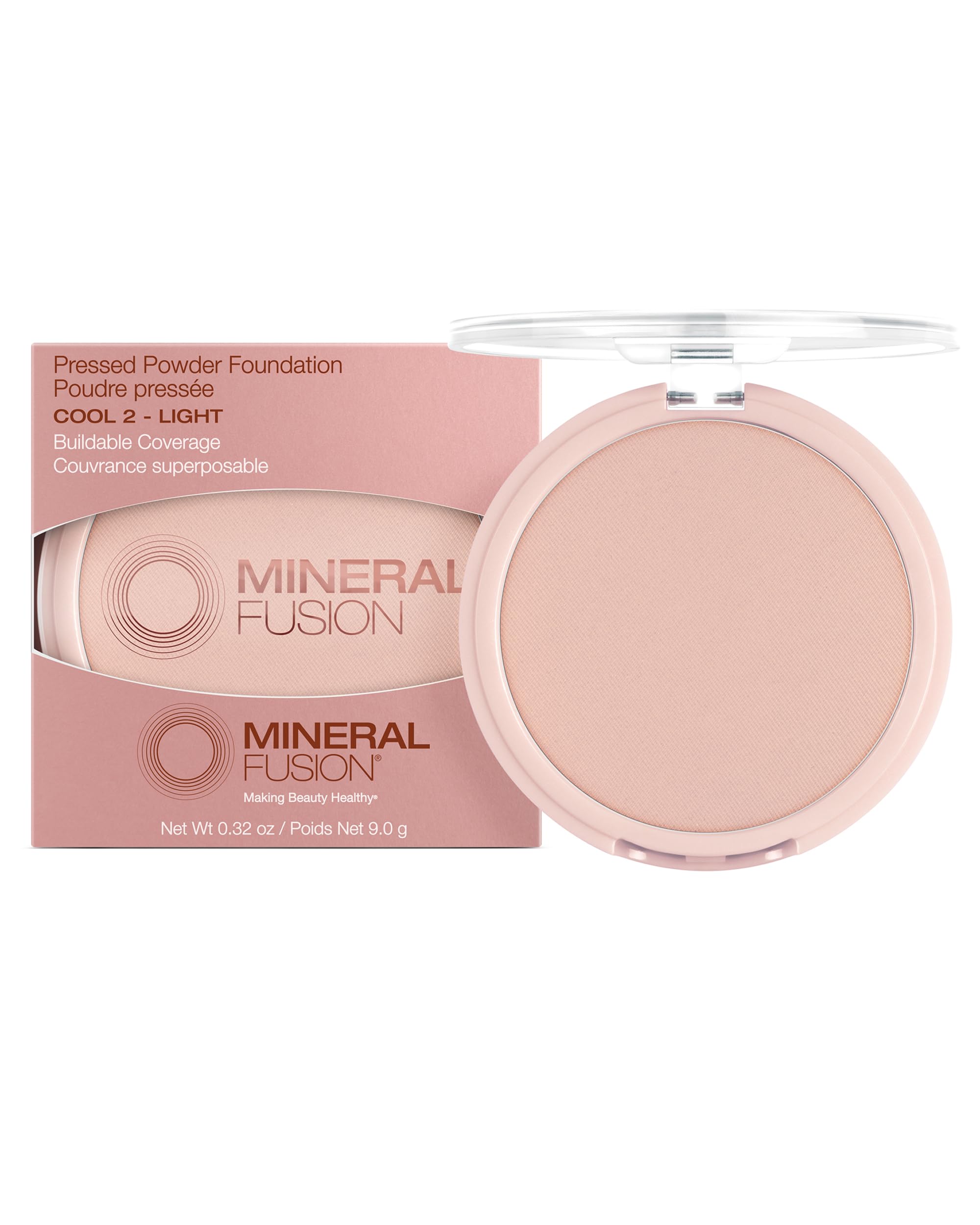 Mineral Fusion Poudre Pressée offre un fini mat lisse et homogène.