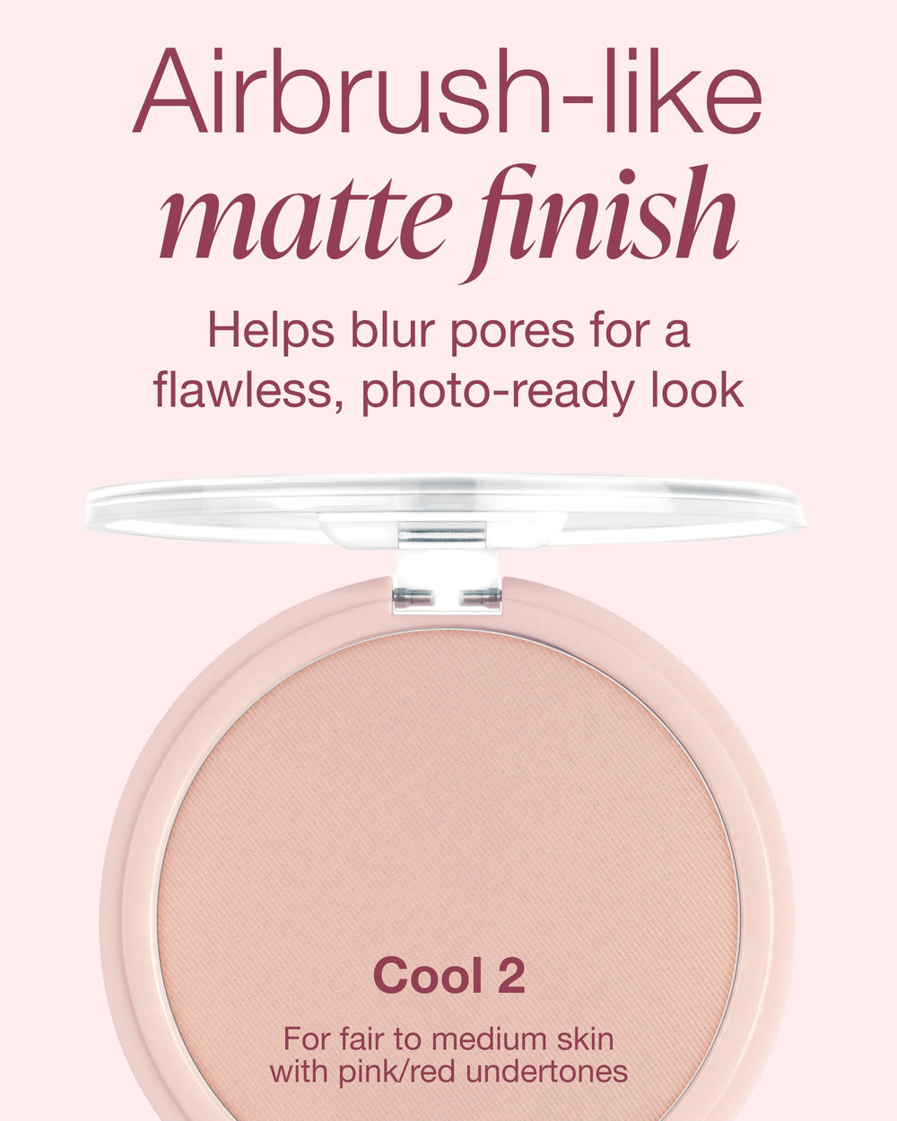 Mineral Fusion Poudre Pressée texture triple-mill pour une couvrance modulable.