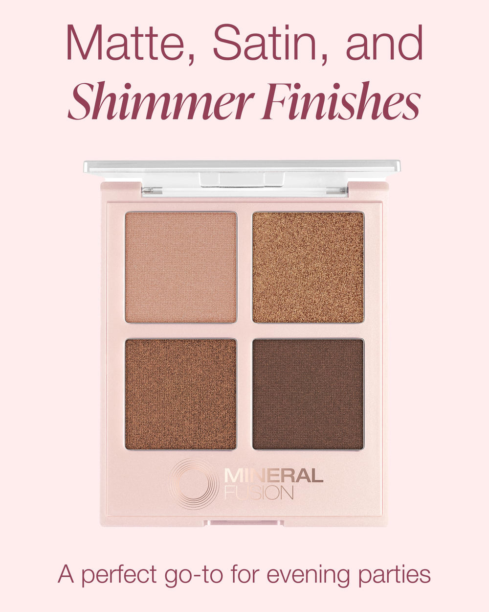 Ombre Or Nacre Mineral Fusion Soiree pour lumière chaude