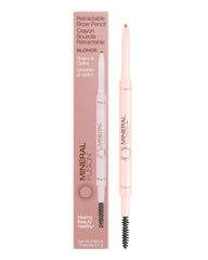 Mineral Fusion Sourcil Rétractable Blonde: crayon précis pour dessiner un sourcil naturel.
