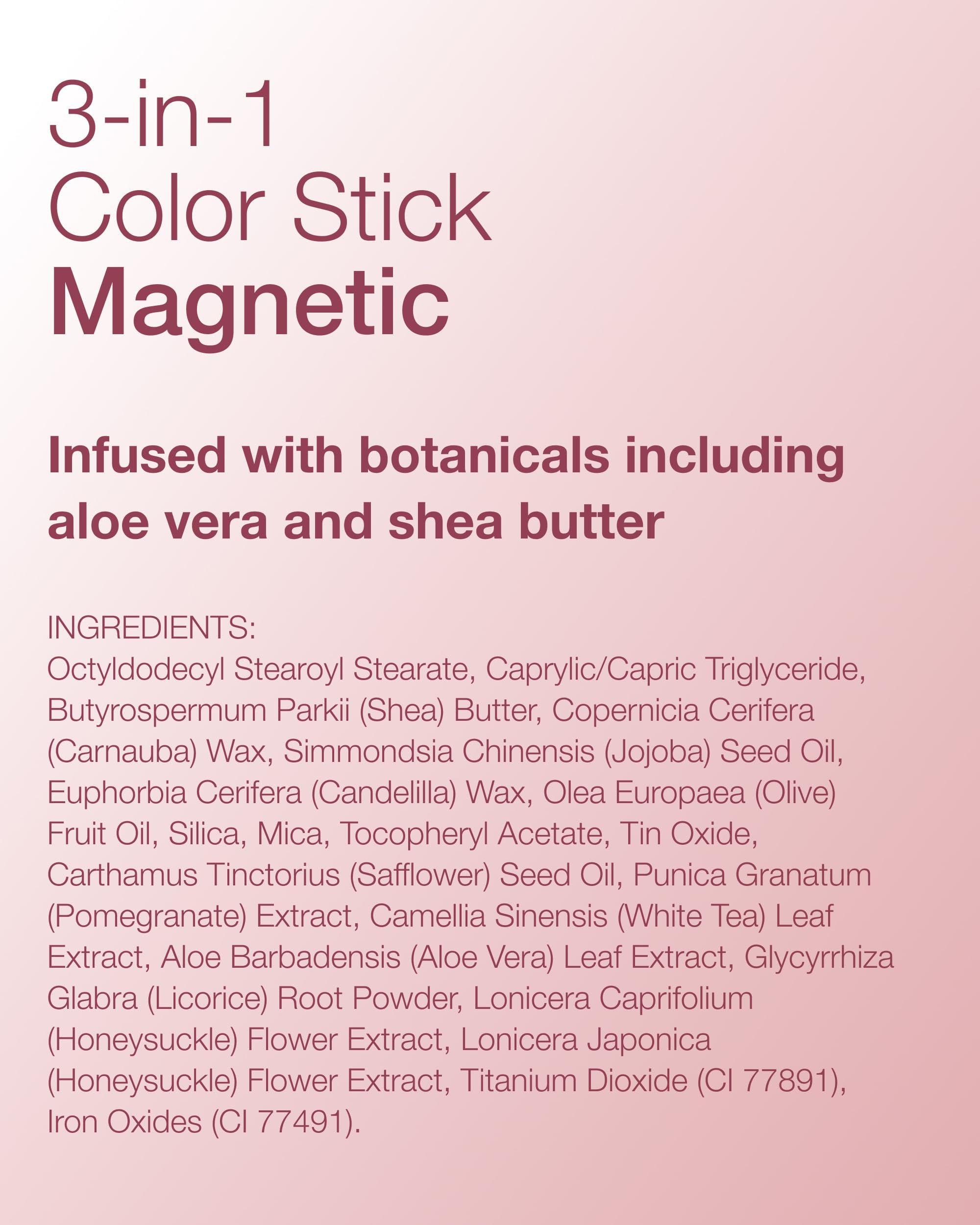 Ingrédients naturels et hypoallergéniques Mineral Fusion pour peau sensible.