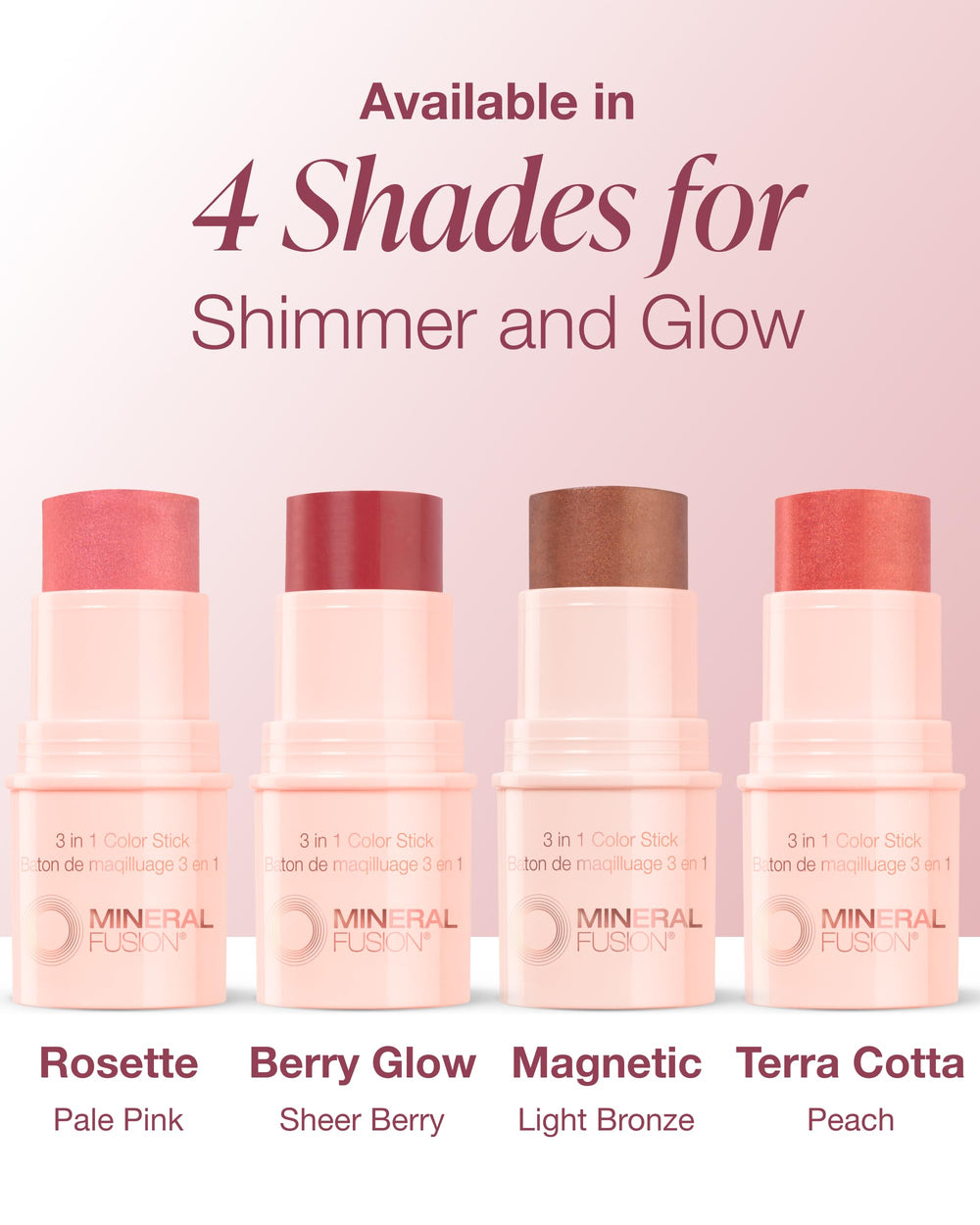 Teinte Magnetic du Mineral Fusion: bronze clair avec brillance subtile.