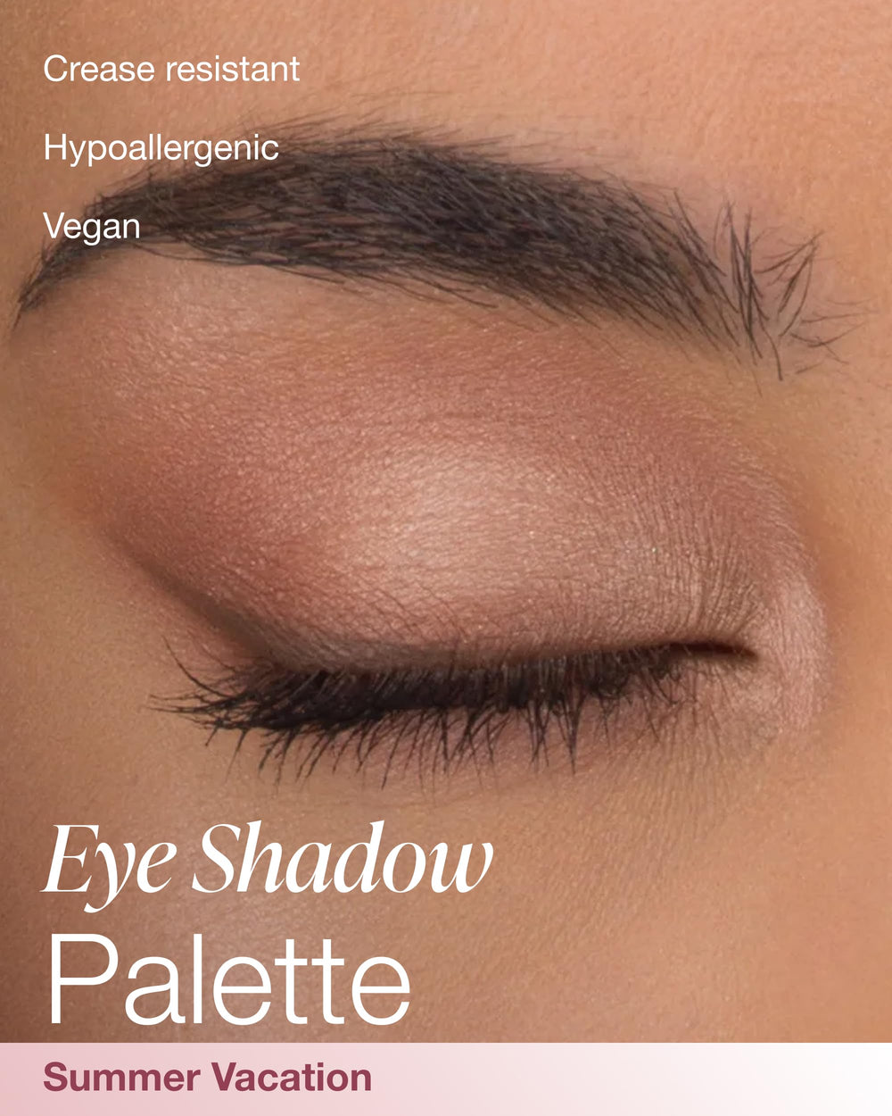Mineral Fusion Palette Vacances d'été - teintes mat pour looks doux ou intenses.
