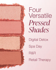Mineral Fusion Palette Vacances d'été - teintes métalliques pour accents brillants.