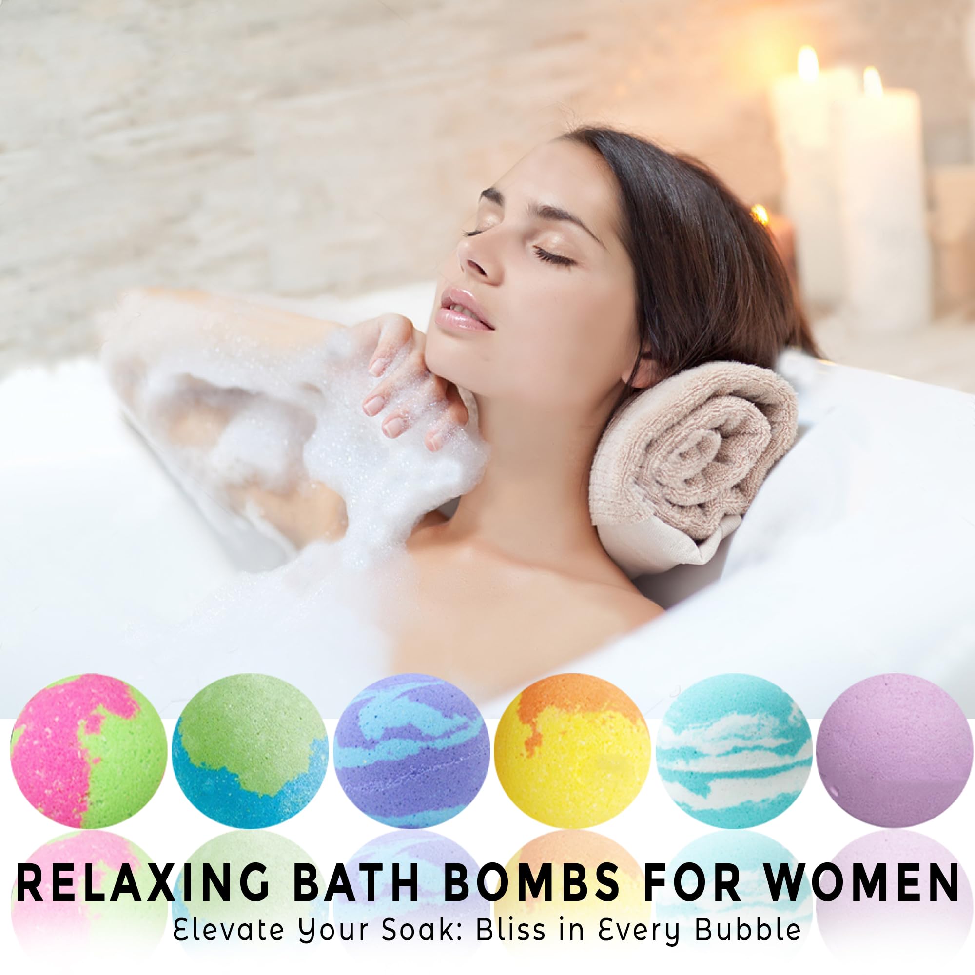 Bombe de bain Mineral Me California emballage élégant, cadeau parfait.
