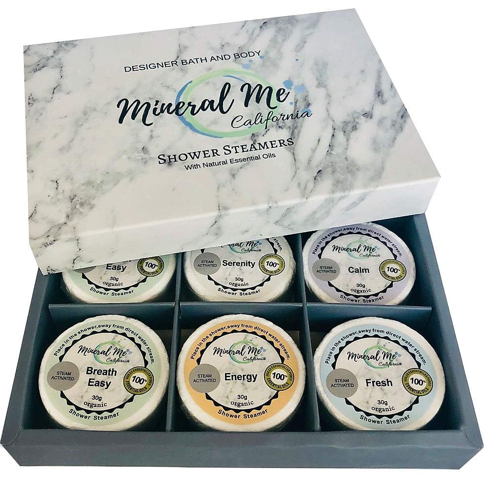 Mineral Me California coffret cadeau douche aromathérapie idéal pour offrir