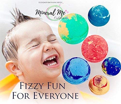 Kit boules bain fizzies Mineral Me California pour spa maison.