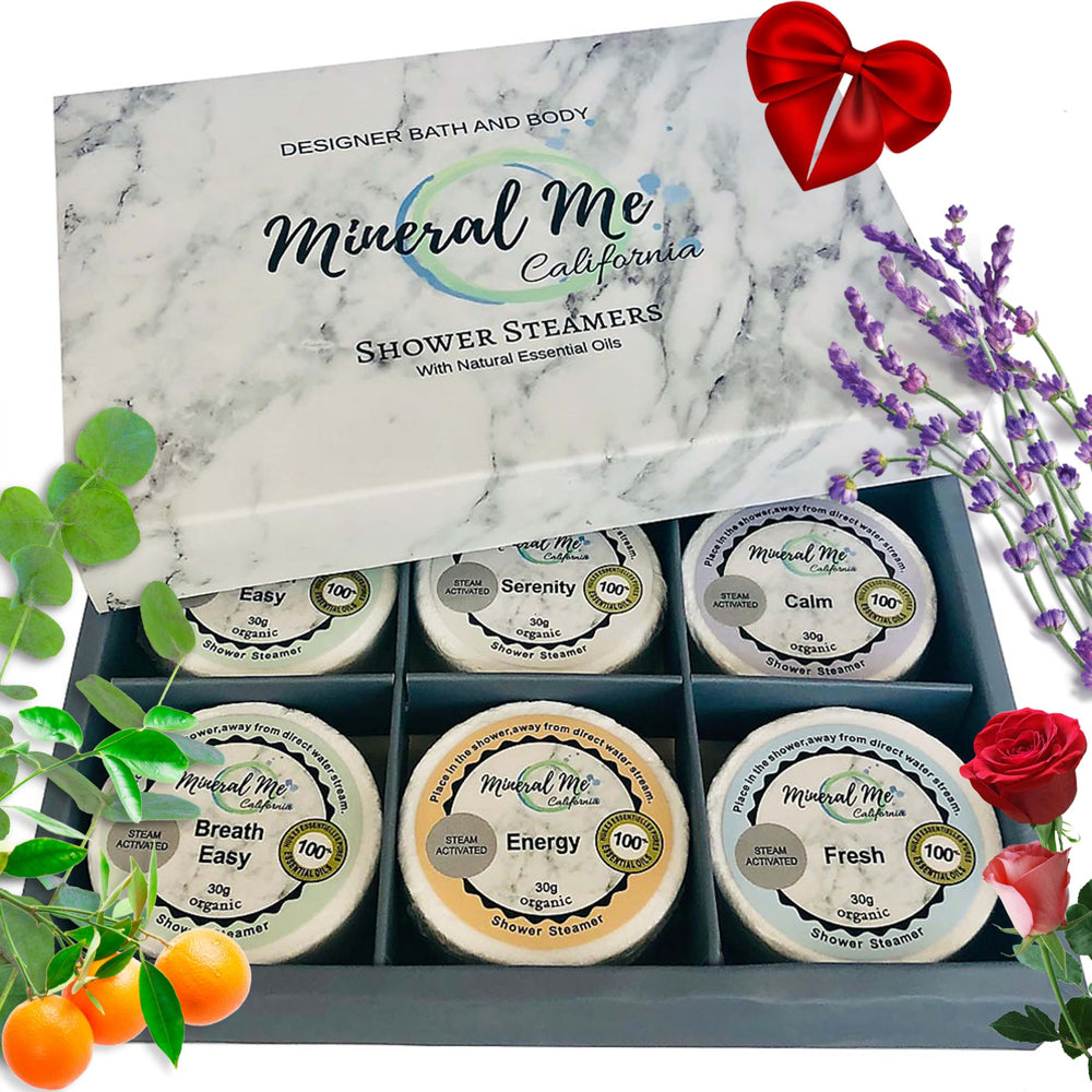 Mineral Me California stimulateur-douche orange-bergamot pour éveiller les sens durant la douche