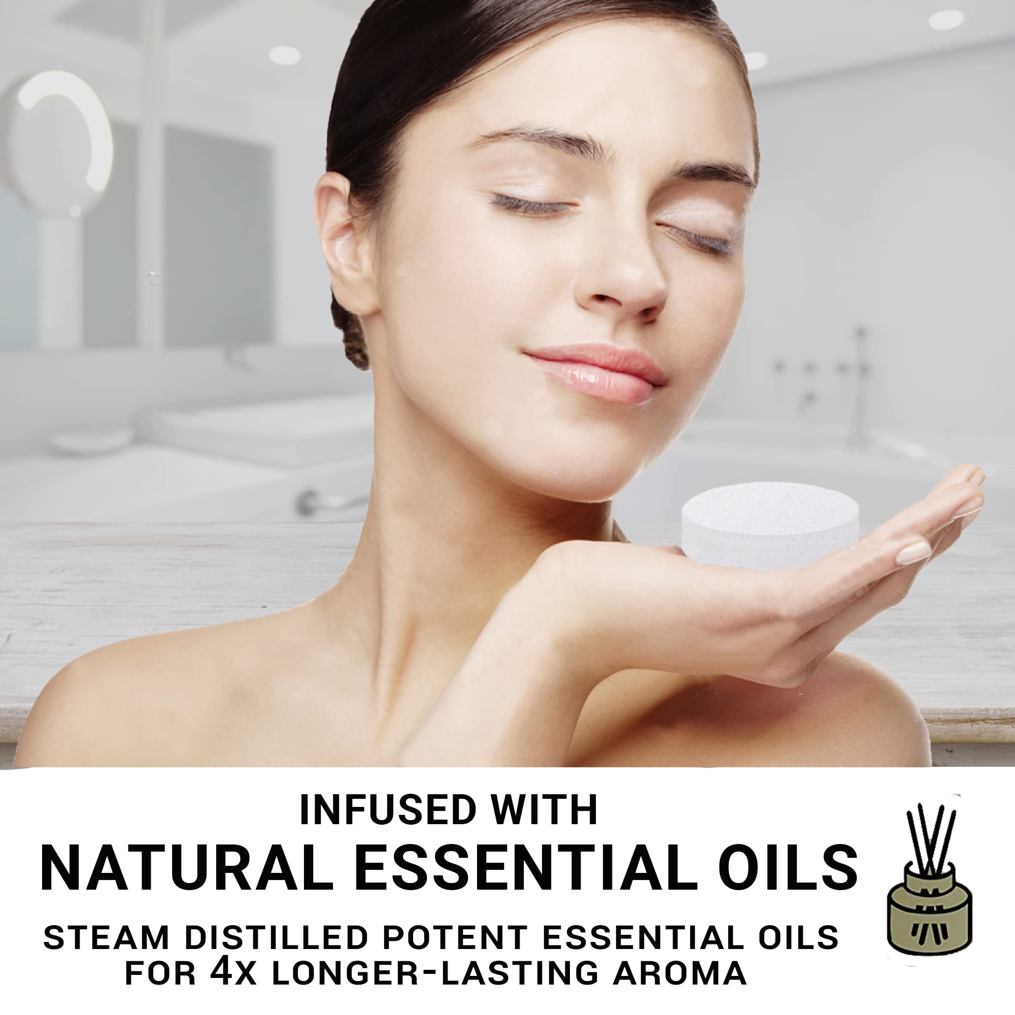 Steamer menthol eucalyptus Mineral Me California – sensation rafraîchissante pour démarrer la journée.